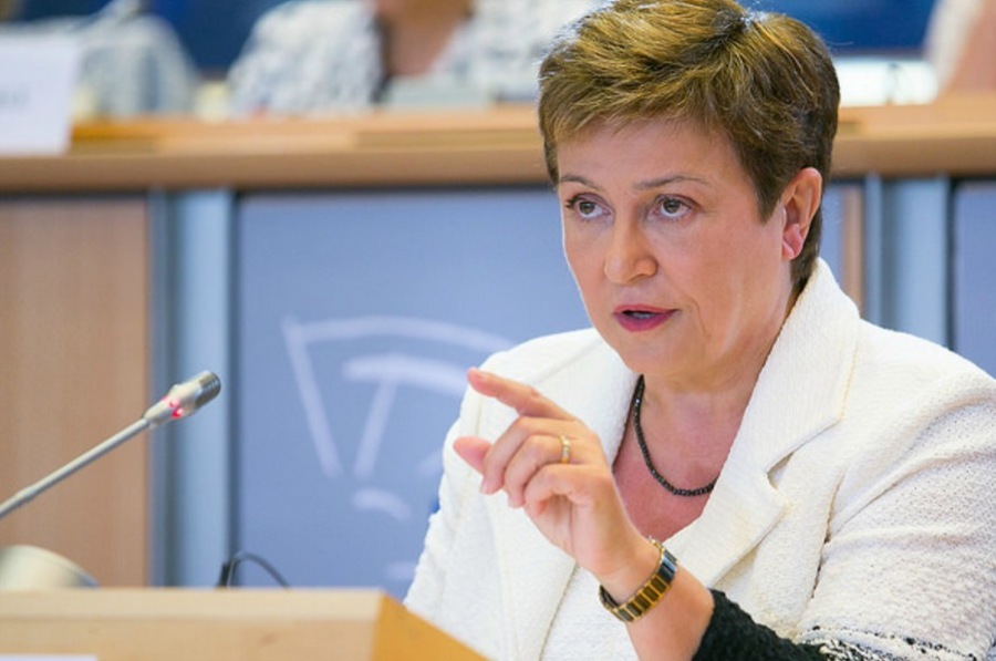 International Monetary Fund (IMF) managing director Kristalina Georgieva
