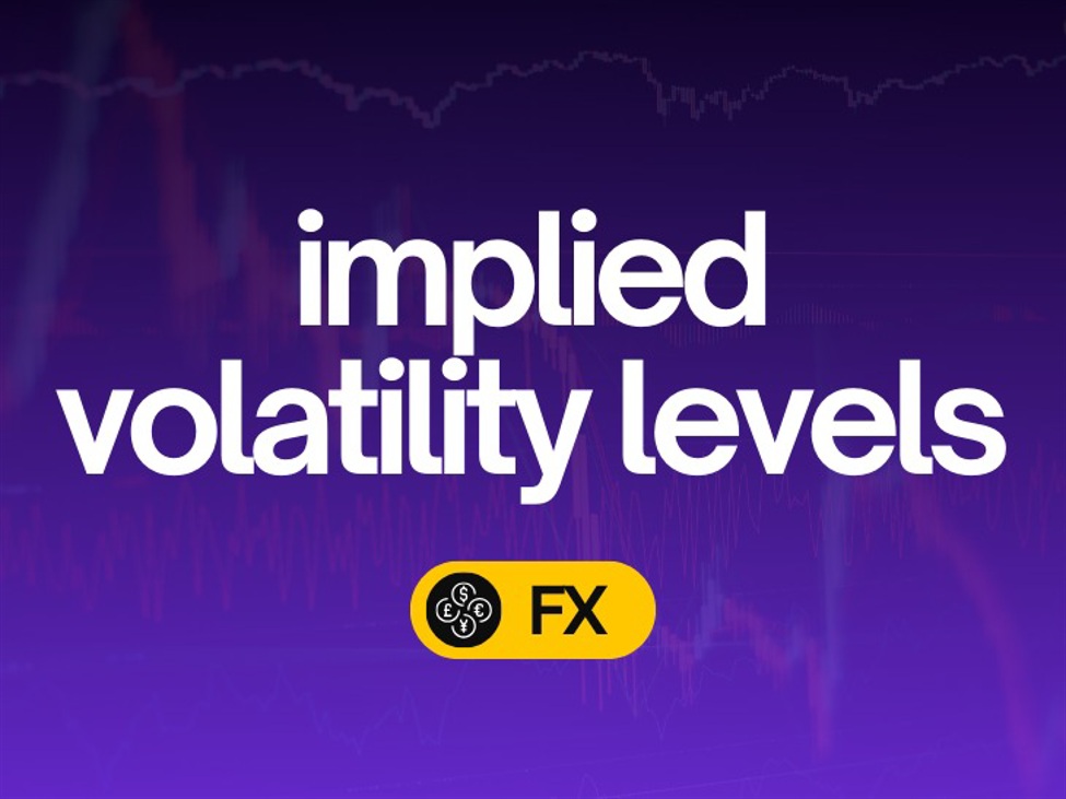 Implied volatility levels for GBP & EUR pairs ahead of flash PMI data