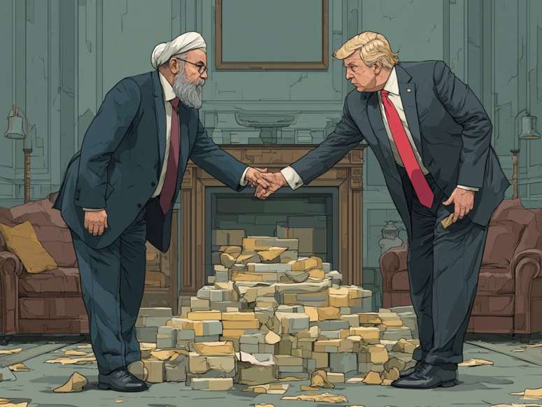 Iran USA money Trump