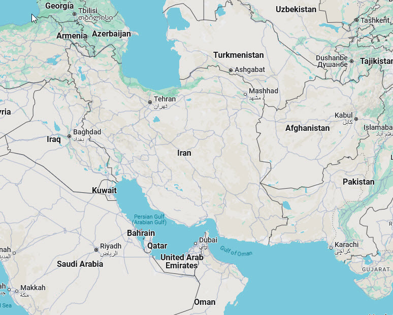 Iran map