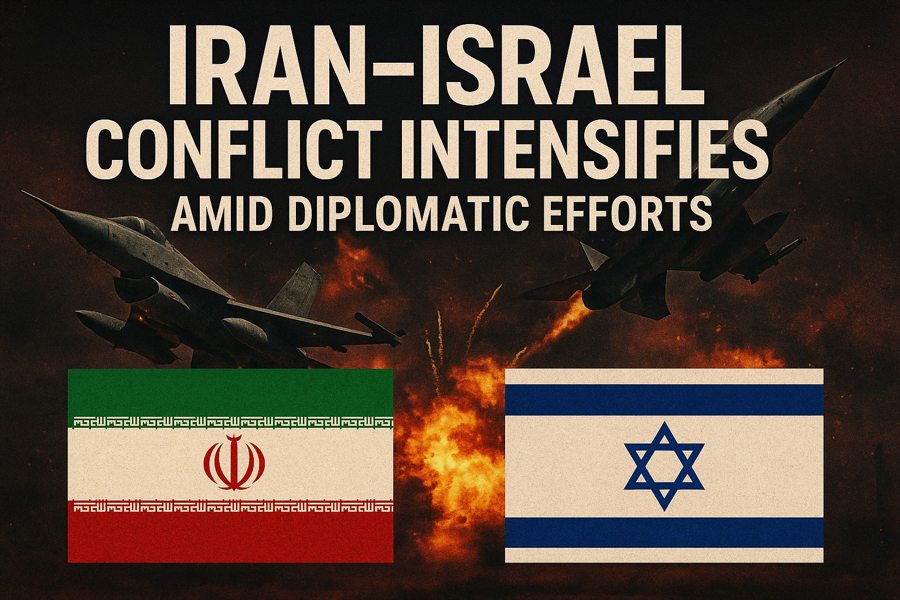 Iran-Israel conflict intensifies along diplomatic efforts