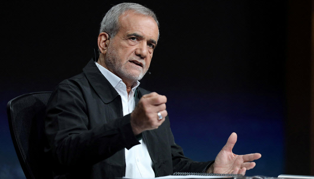 Iranian President Masoud Pezeshkian