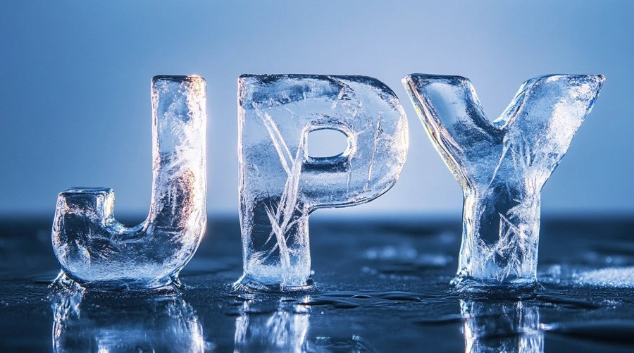 JPY yen frozen