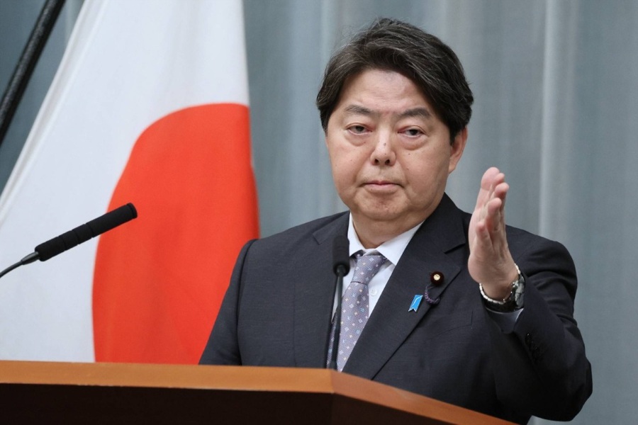 Japan chief cabinet secretary Hayashi 2