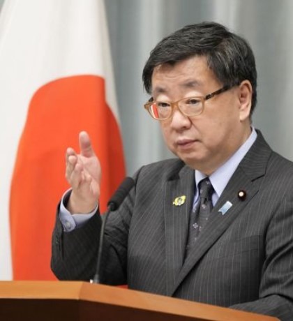 Japan chief cabinet secretary Matsuno