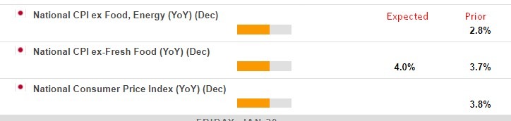 Japan cpi 18 January 2023