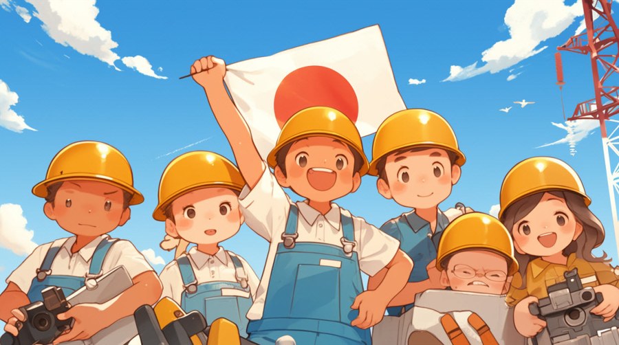 Japan factory anime