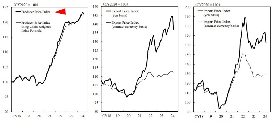 Japan ppi August 2024 2