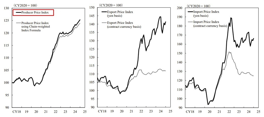 Japan ppi January 2025 2