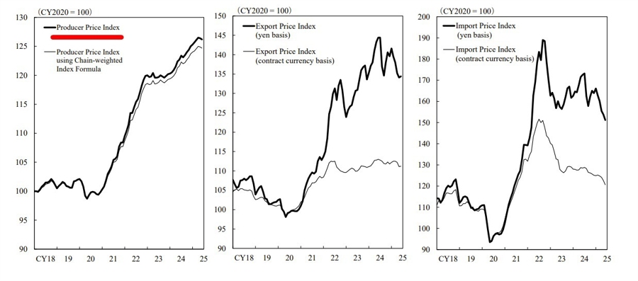 Japan ppi june 2025 2