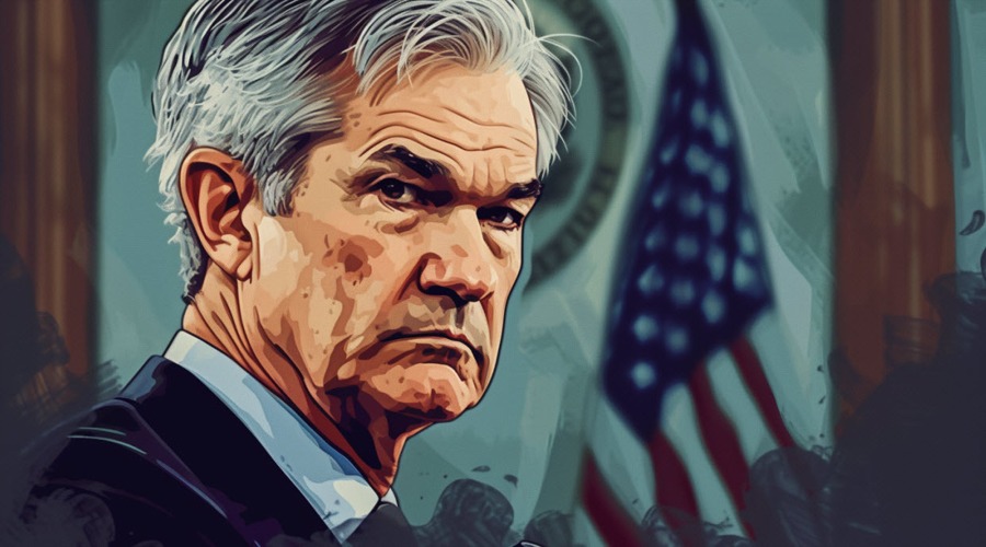 Jerome Powell art