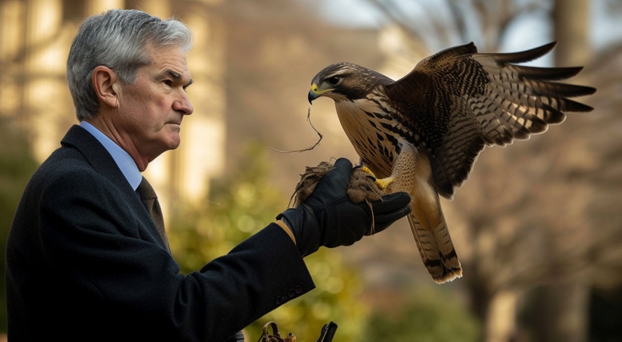 Jerome Powell hawk