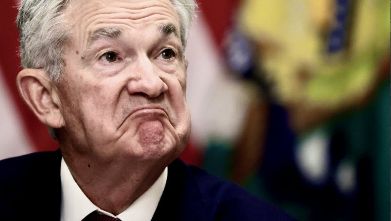 Jerome Powell pout