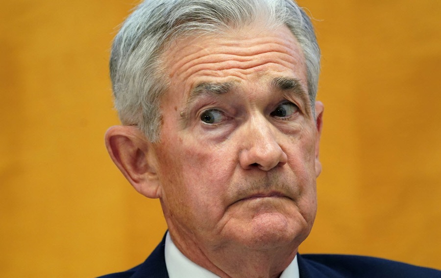 Jerome Powell side eye