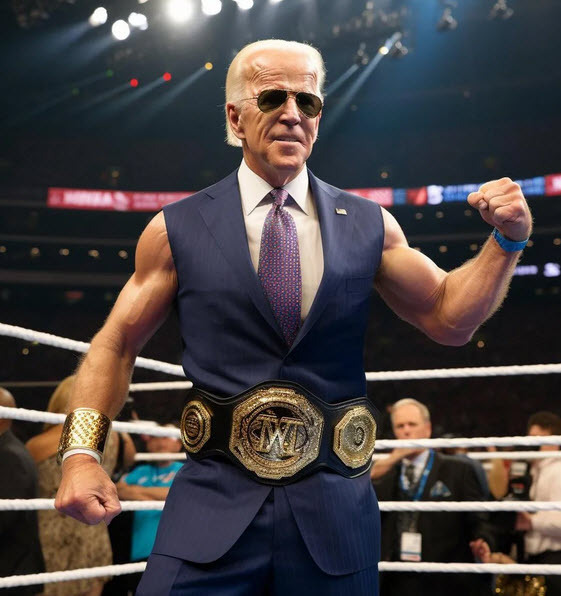 Joe Biden pro wrestler