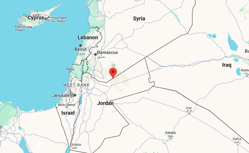 Jordan Syria border