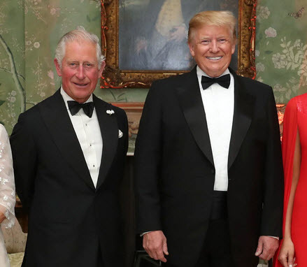 King Charles and Trump