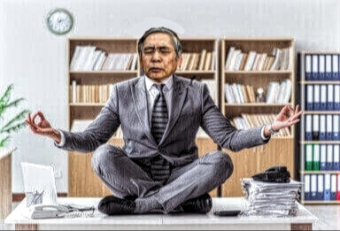 Kuroda meditating meme