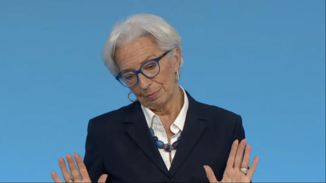 Lagarde hands