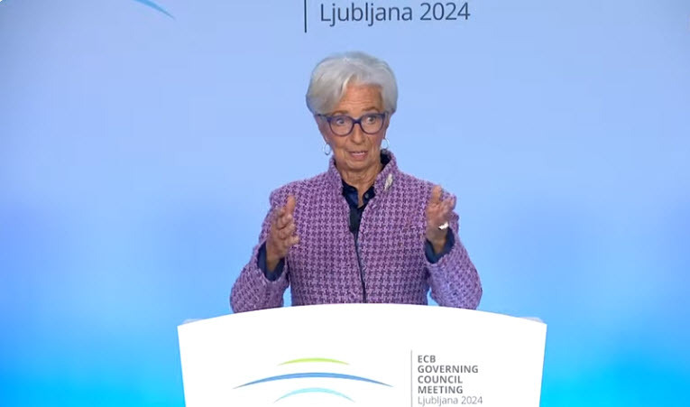 Lagarde in Ljubljana Slovenia