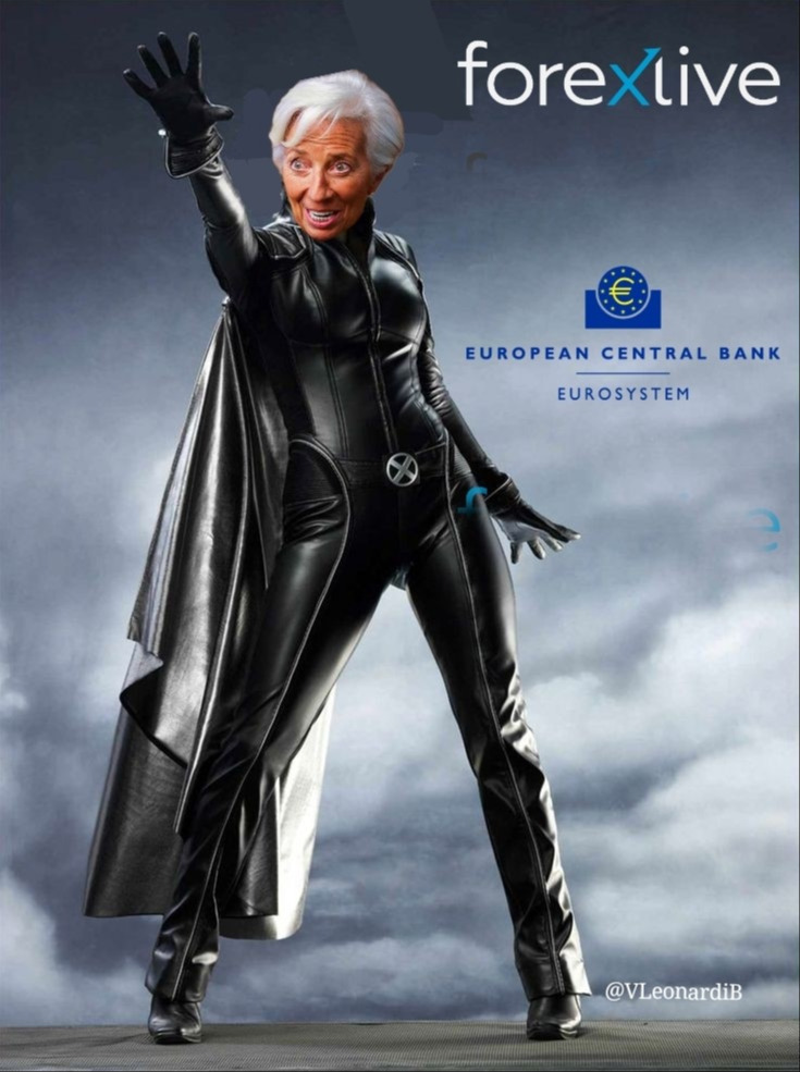 Lagarde storm meme