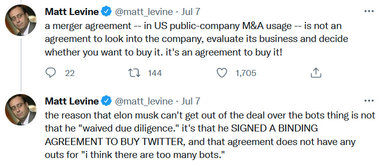 Legal experts on Musk