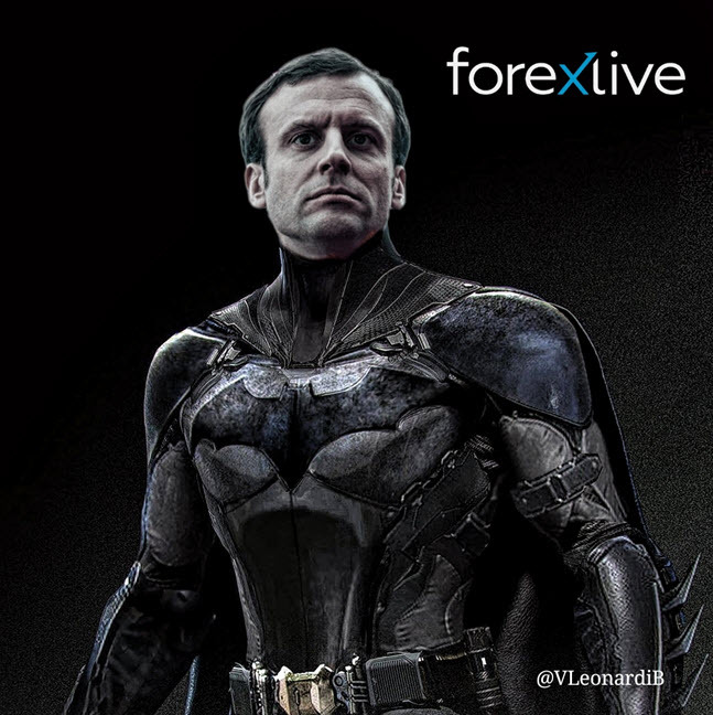 Macron batman meme