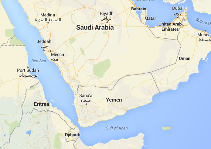 Map of Yemen