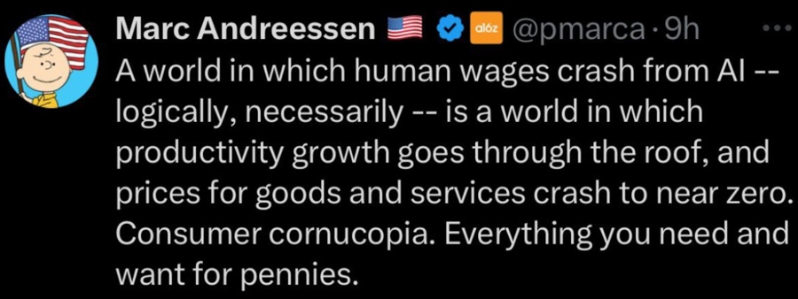 Marc Andreessen tweet