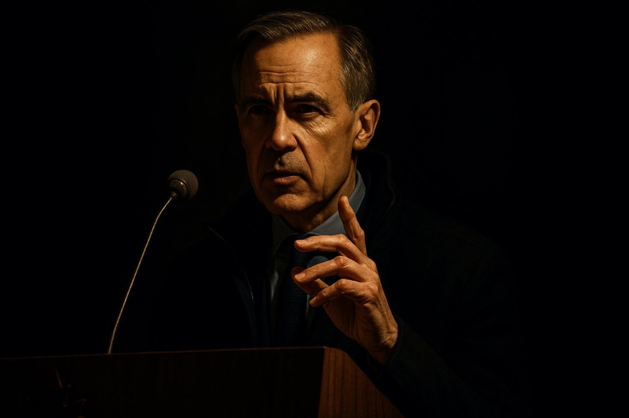 Mark Carney dramatic