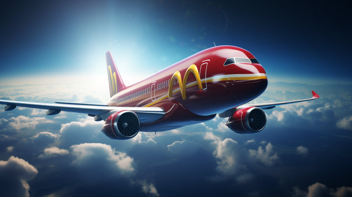 McDonalds plane