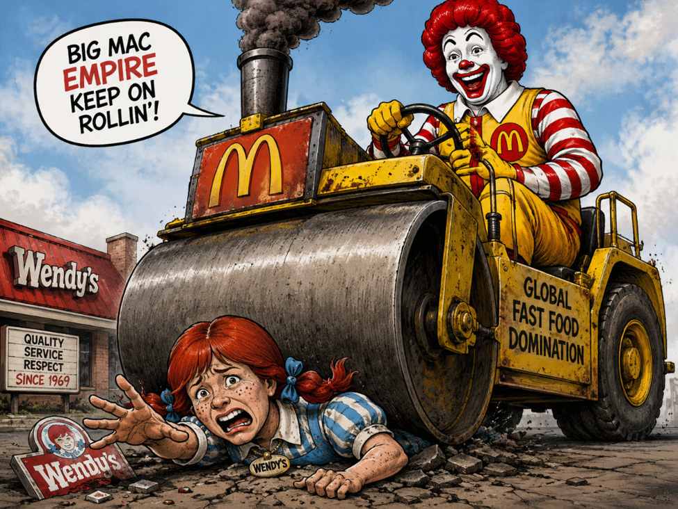 McDonald's is now worth 160x rival Wendy's | investingLive