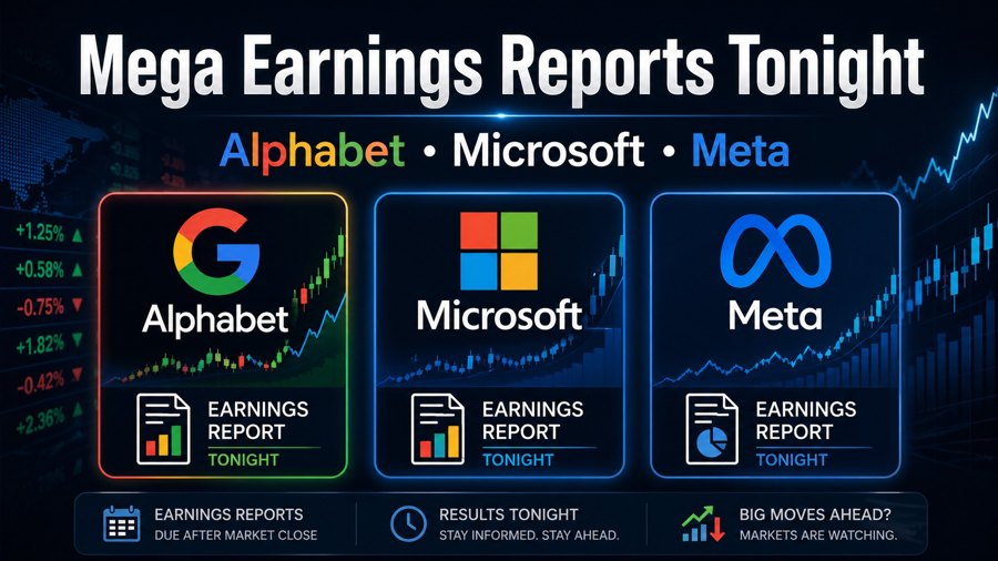 Mega earnings tonight will provide the next catalyst