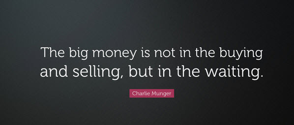 Munger on waiting