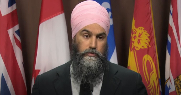 NDP leader Jagmeet Singh