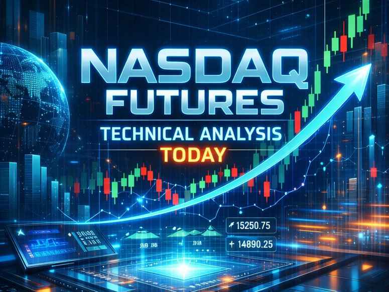 Nasdaq futures technical analysis today with tradeCompass