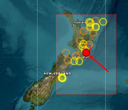 New Zealand earthquake 26 April 2023