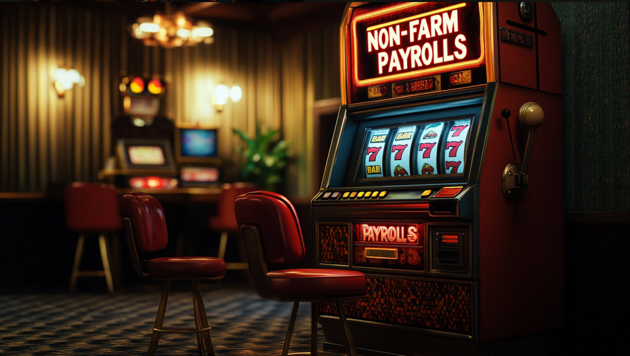 Non-farm payrolls slot machine