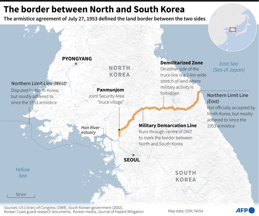 North Korea South Korea broder incursion june 9 2024