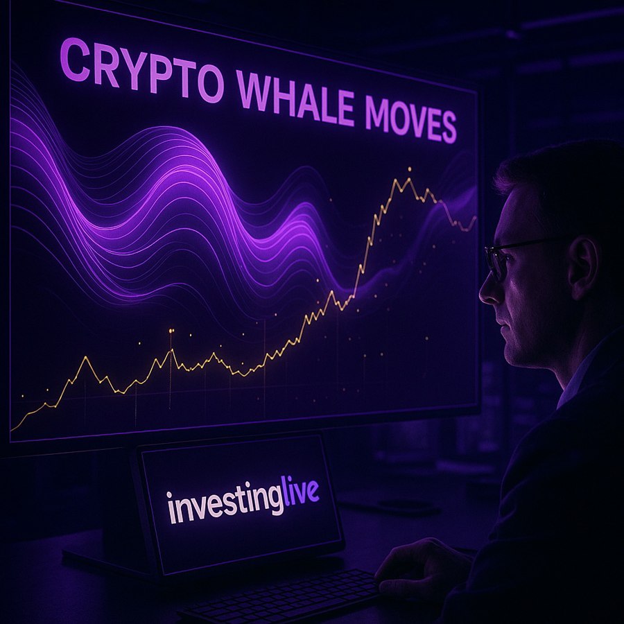 Notable Crypto Whale Moves at investingLive.com