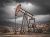 Oil pumpjack ominous