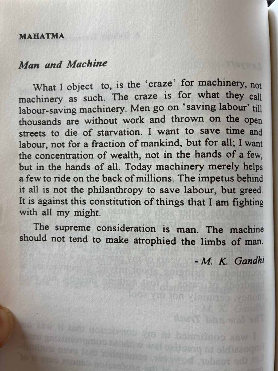 Page 36 of the book 'MAHATMA, a Golden Treasure of Wisdom'