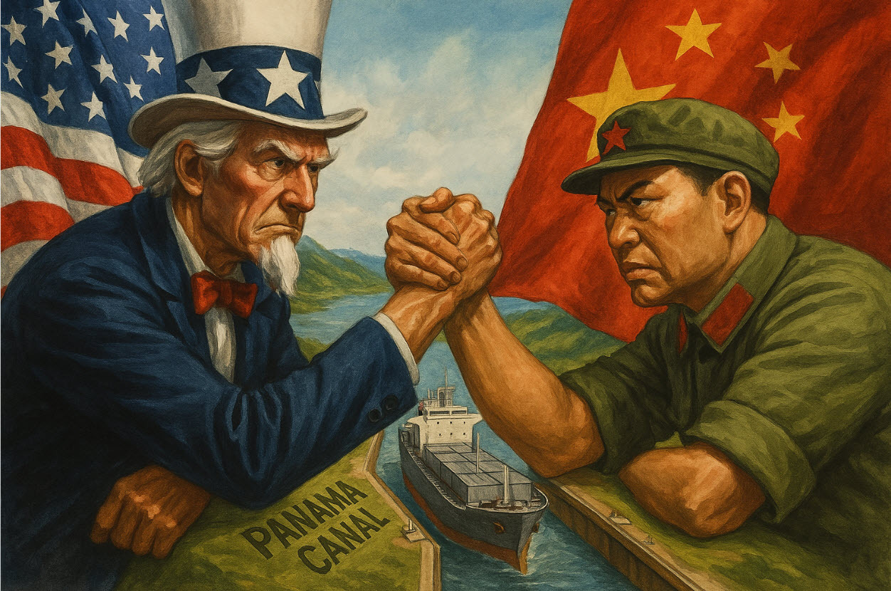 Panama canal fight USA China