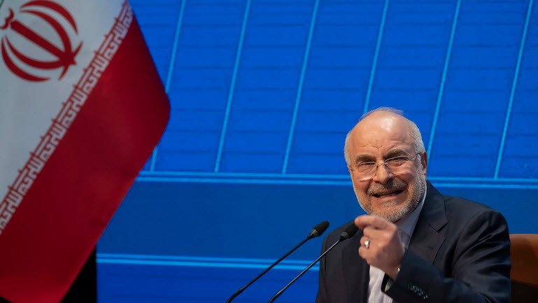 Parliament Speaker Mohammad Bagher Ghalibaf