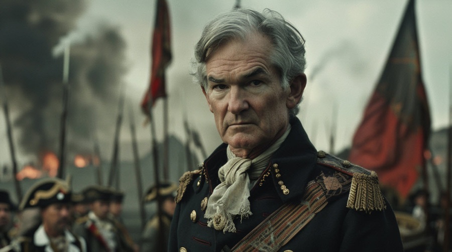 Powell French general AI image