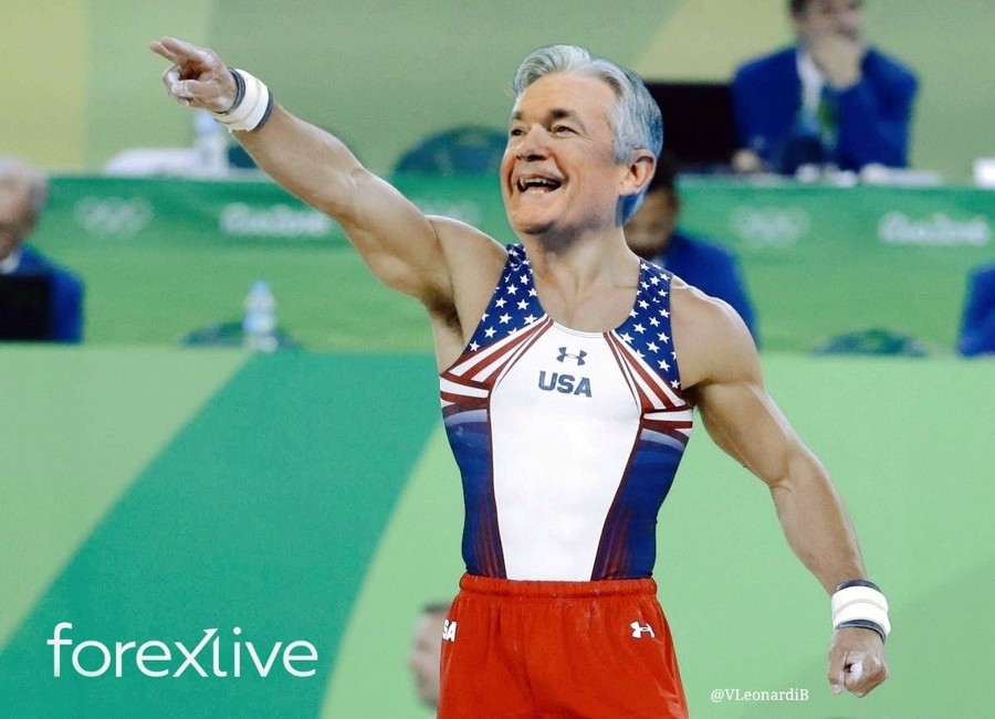 Powell USA meme gymnast