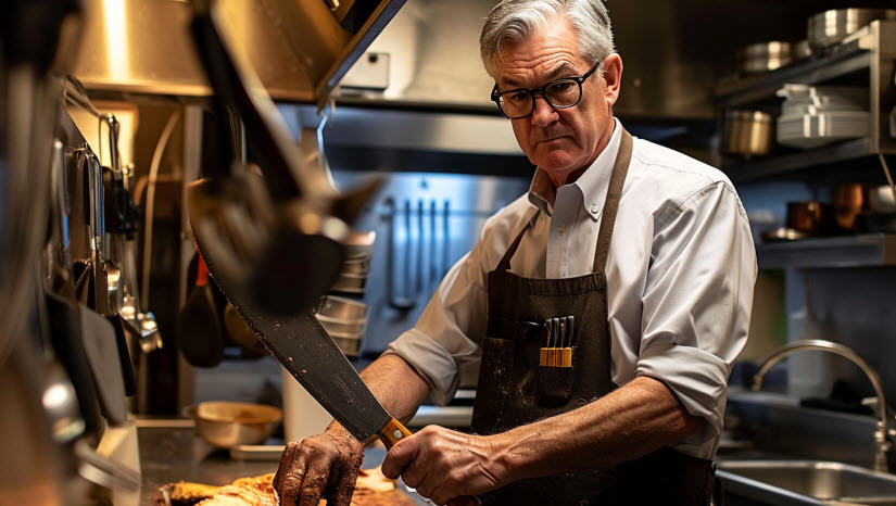 Powell butcher AI image