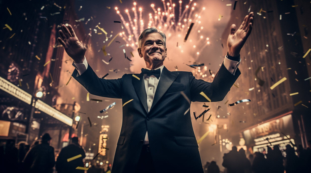 Powell celebrating new year