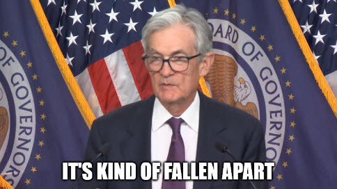 Powell fell apart