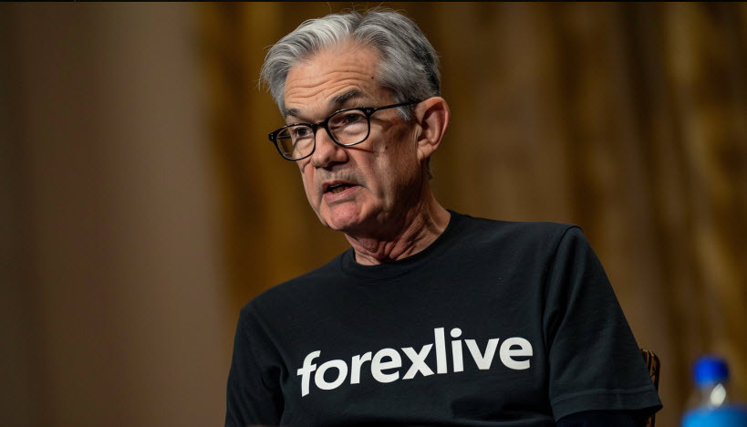 Powell forexlive AI image tshirt